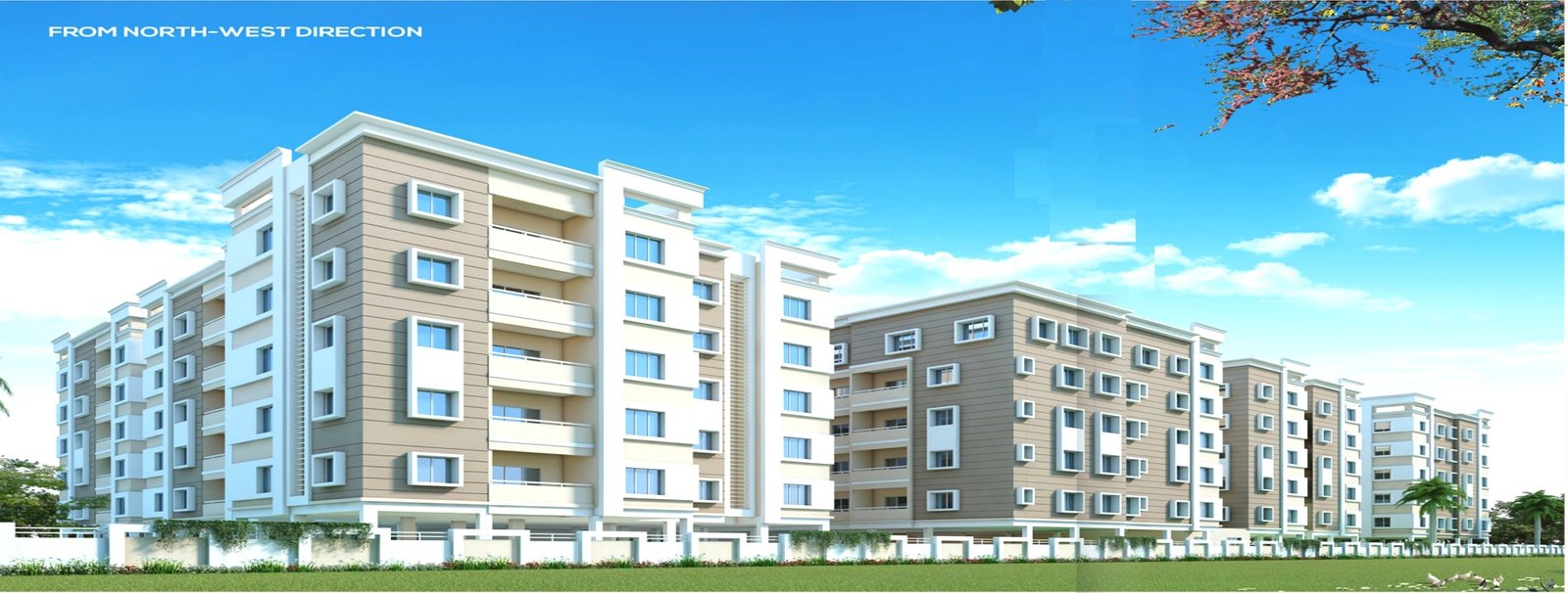 Ready to move 2bhk/3bhk apartments for sale in patia