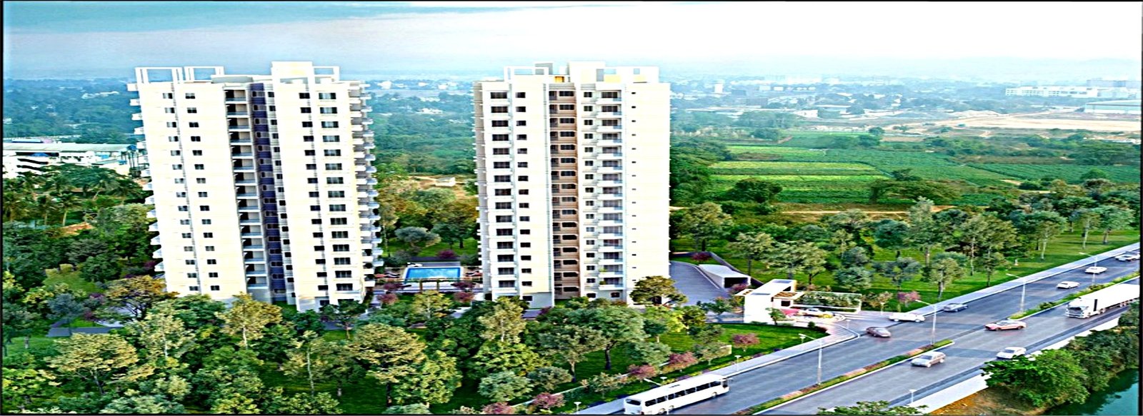 SPACIOUS 1–4 BHK + SERVANT ROOM